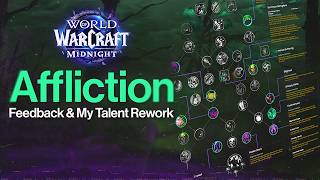Affliction Warlock in 12.1 Needs Help | My Full Talent Rework & Feedback