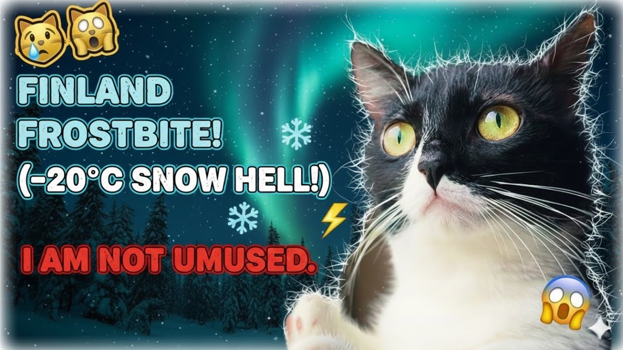 Я перевезла свою кошку в Арктику… Она в ярости! 😿