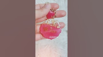 customized name keychains #youtubeshorts #resinart #shorts #keychain