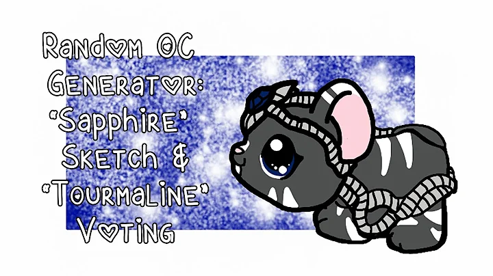 Create your own unique OC with Sapphire sketch!