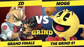 Smash Ultimate Tournament - ZD (Fox, Falco)  Vs. Mogg [L] (Pac-Man) - The Grind 61 Grand Finals