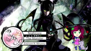 Nightcore ❁ The Monster ❁ Eminem ft. Rihanna