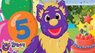 Happy 5th Birthday from Zobey | Zobey and Friends | Fun, Healthy Kids Activities | TexasWIC.org/kids