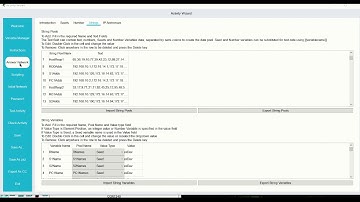 Cisco Packet Tracer Activity Wizard Variable Manager Glitch