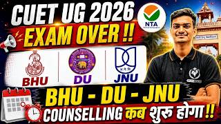  Cuet Ug 2026 Bhu  Du  Jnu Counselling Start Date Revealed 