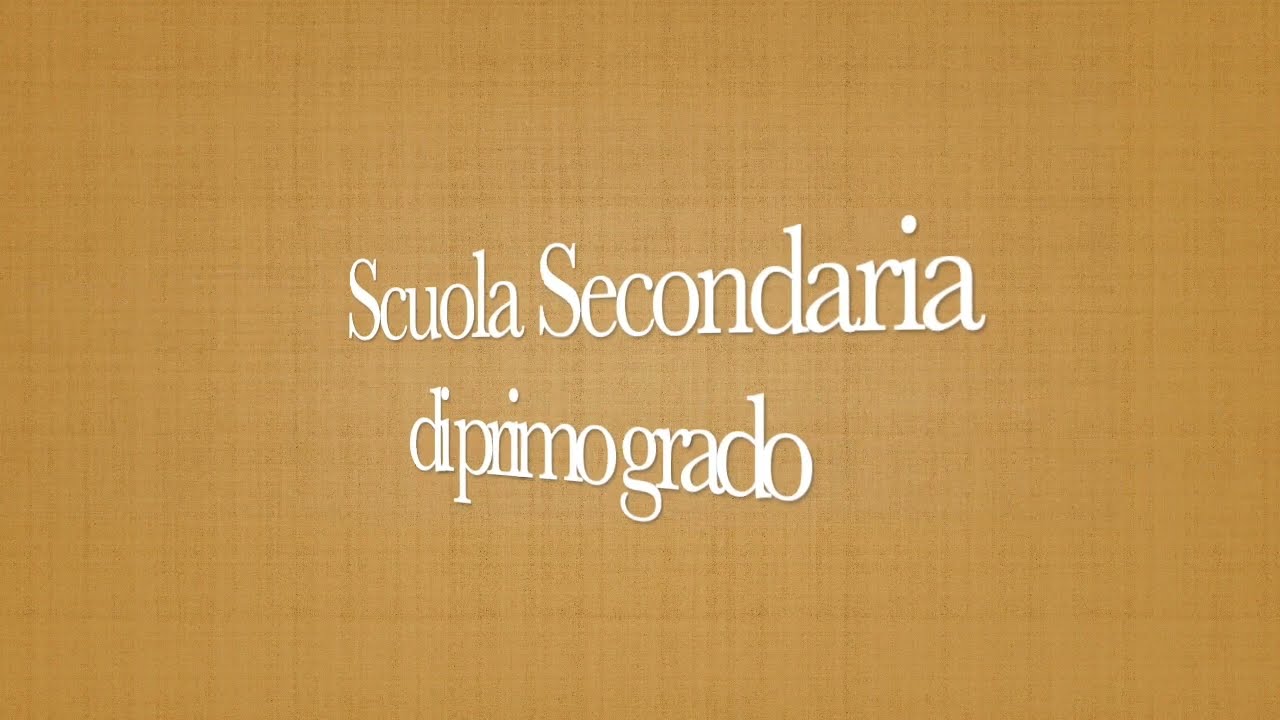 Scuola Secondaria di I grado