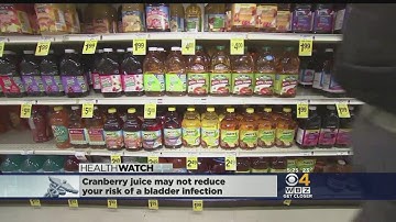 Cranberry Juice May Not Prevent Urinary Tract Infections, Experts Say