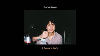 Daniel Ryn ft. Alec Orachi - A Lover’s Note (Lyrics Video)