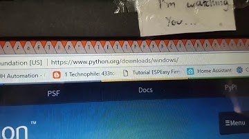 Flashing TASMOTA this time for Sonoff IOT devices.