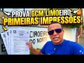 CONCURSO GUARDA LIMOEIRO-PE: PRIMEIRAS IMPRESSÕES!