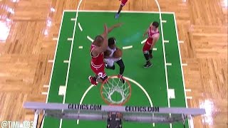 Jaylen Brown hits the circus shot of the year (03/12/2017)
