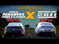 MERCEDES-AMG GT 63 X PORSCHE PANAMERA NO ARRANCADÃO! Quem vence o duelo dos sedãs de mais de 700 cv?
