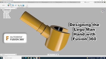 Designing the Lego Man Hand with Fusion 360
