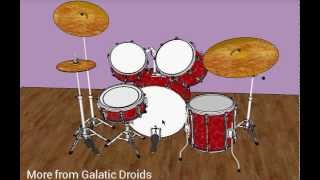 Pocket Drummer, Free android game from Galatic Droids screenshot 3