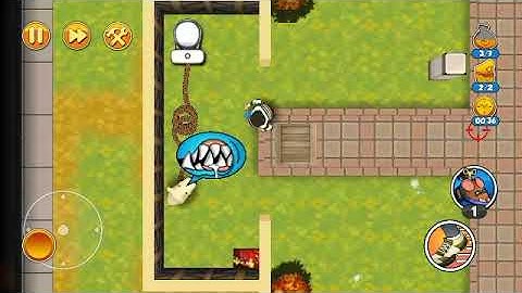 Shamville 15 - Robbery Bob 2 - Complete level without using any tool - 3 Stars