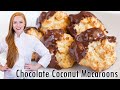 Classic Coconut Macaroons in Chocolate - EASY Recipe!!