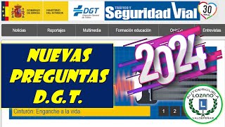 NUEVAS PREGUNTAS DGT (MARZO 2024)