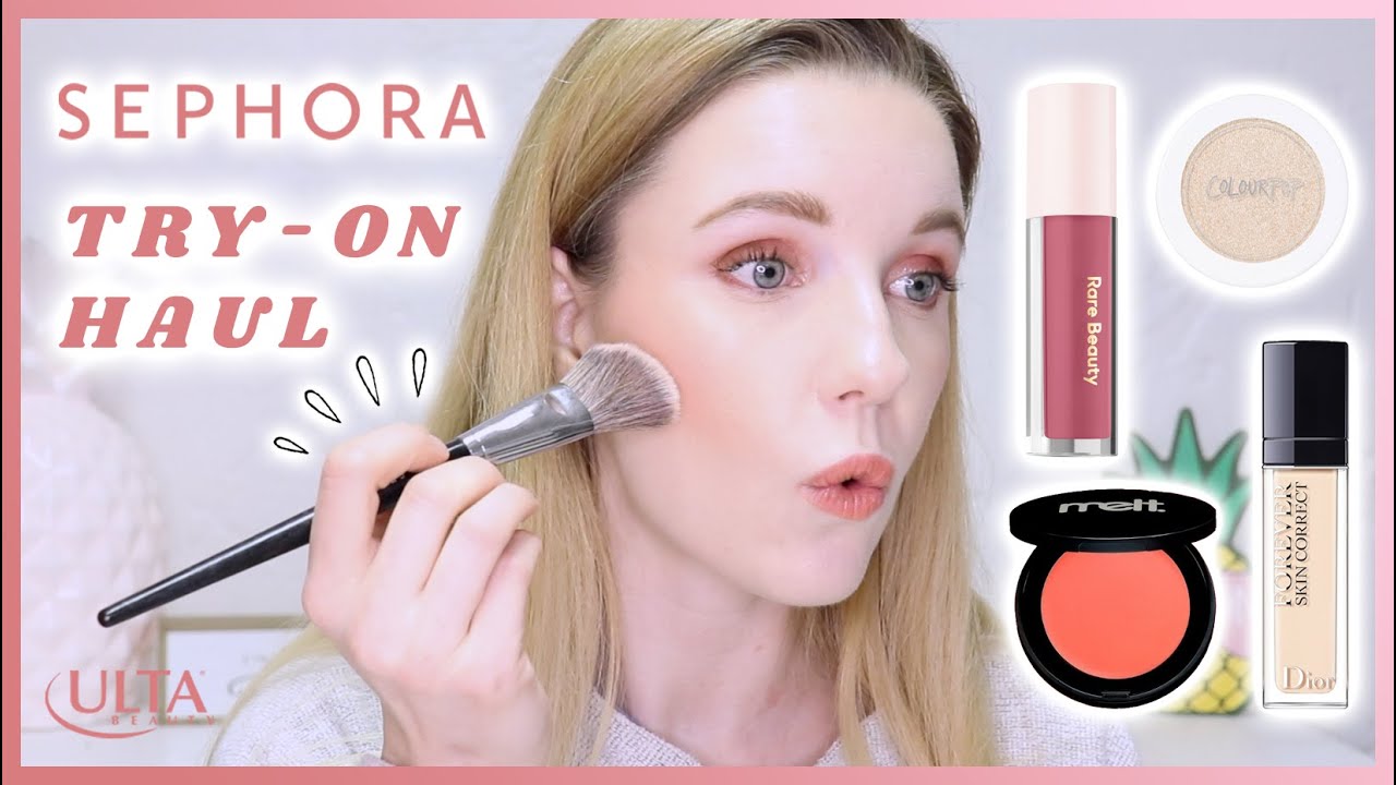 SEPHORA AND ULTA TRY-ON HAUL! NEW MAKEUP 2022 | JEBeauty - YouTube