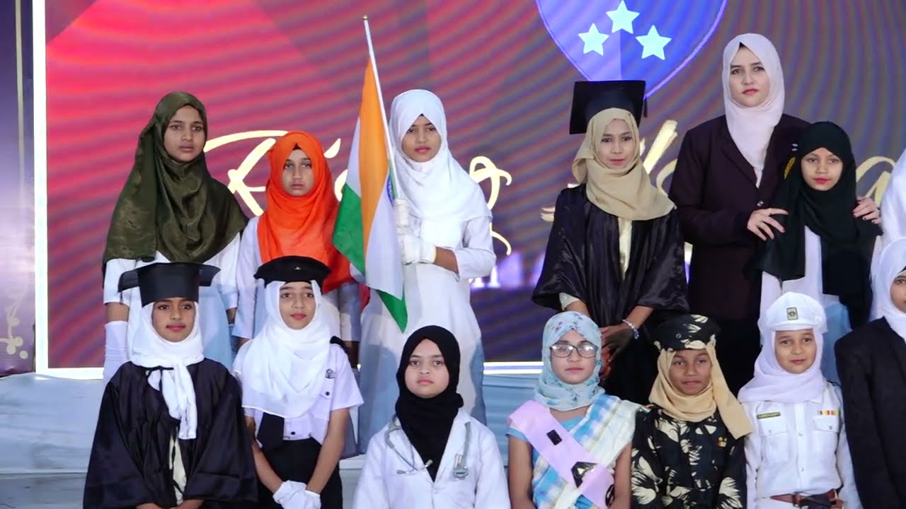 Patriotic Dance by Grade-5 Girls, Annual Day 2025-26, Aspire International School, Davanagere