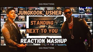 Jung Kook, Usher ‘Standing Next to You - Usher Remix’ Official Performance Video | Reaction Mashup