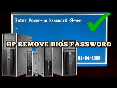 Enter Power On Password FIX on HP Compaq Elite Desktop PC 2022 Guide