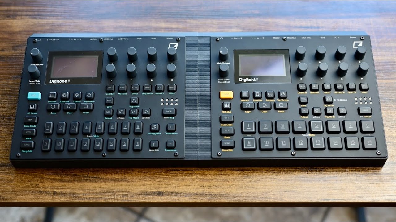 [CNTRL]ALL - Folding Case for Elektron Digitakt and Digitone