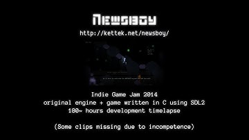Gamedev Timelapse - Newsboy - #GameMaker2014