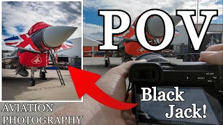 ✈ POV Aviation Photography | Airside Tour Around the Lancaster, Typhoon & the Red Arrows!