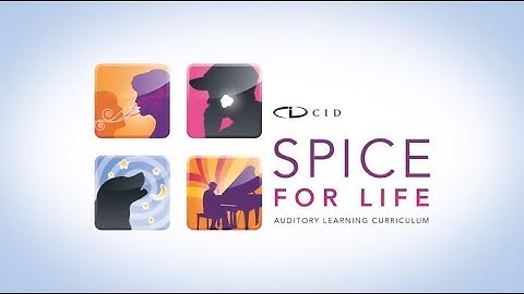 CID SPICE for Life auditory learning  curriculum preview