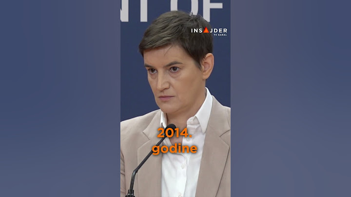 Premijerka Ana Brnabić o prodaji imovine PIO fonda ispod tržišne cene