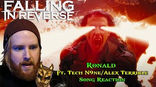 FALLING IN REVERSE - "Ronald" ft. Tech N9ne & Alex Terrible (Song Reaction)