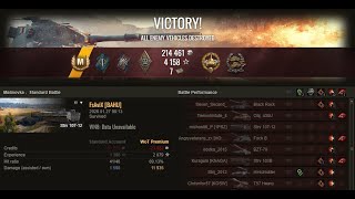 WOT - STRV 107-12 - 5 KILLS 11.9K DAMAGE ACE TANKER - World Of Tanks