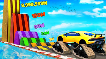 Testing Cars vs HUGE Speed Bumps in GTA 5!