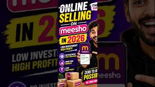 Meesho Online Selling Beginner Guide Hindi 2026  #vineetecomm #shorts #ecommerce