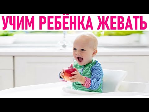 ТВЕРДАЯ ПИЩА ДЛЯ МАЛЫША | Как научить ребенка жевать твердую пищу