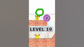 Draw To Smash Level 19 #gaming  #bestgame #funny #drawing #shorts #youtubeshorts  #drawtosmash