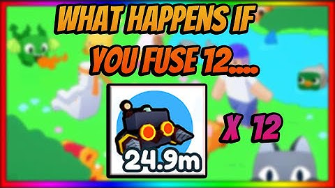 What Happens If You Fuse 12 Steampunk Mining Moles | Pet Simulator X