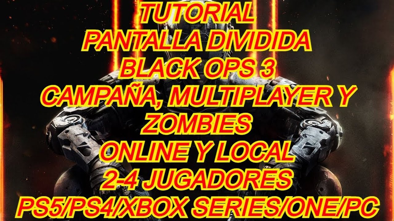 Black Ops 3 Pantalla Dividida Ps4