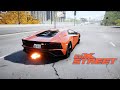 Stock Lamborghini Aventador Gameplay in CarX Street with max graphic