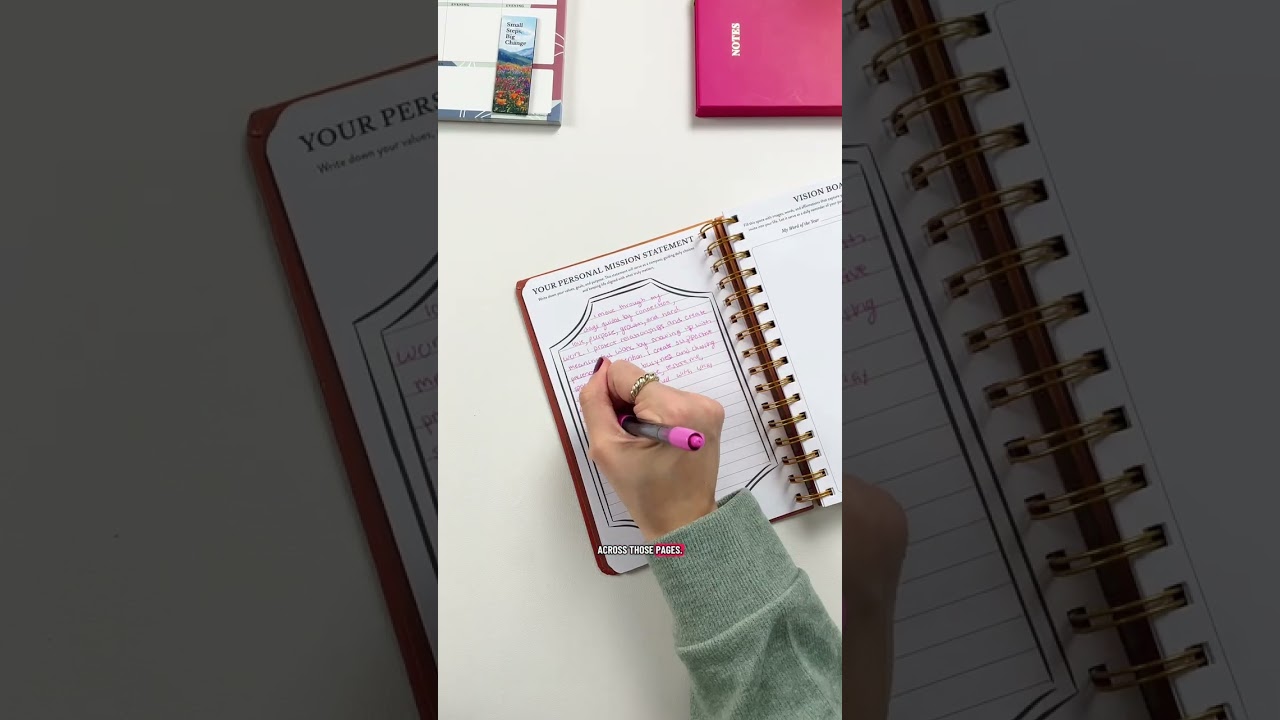 Let’s get ready for the new year using our Define Planner