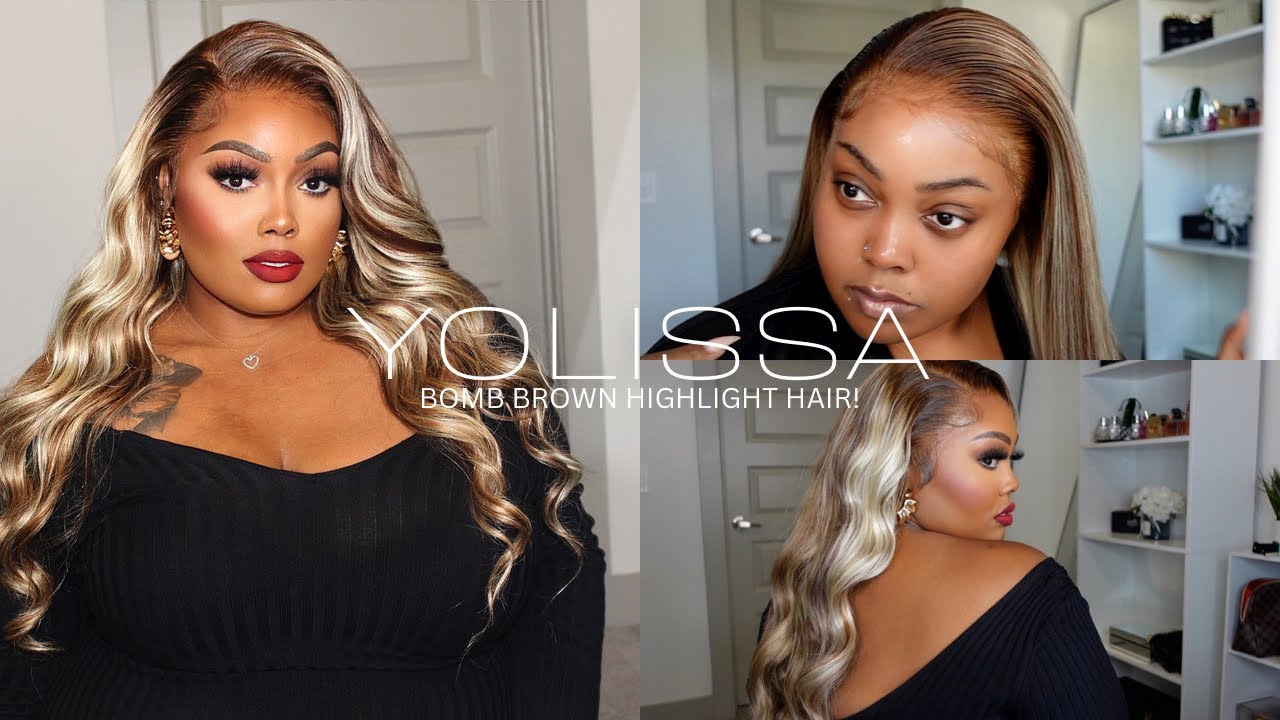 💕КОРИЧНЕВАЯ БАРБИ | ИДЕАЛЬНЫЙ ПАРИК С ПРЕДВАРИТЕЛЬНЫМ МЕЛИРОВАНИЕМ ДЛЯ СМУГОЙ КОЖИ | YOLISSA HAIR