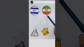 which country do you Support 💪🧐❔king #art #shorts #viral #youtubeshorts #trending #satisfying #war