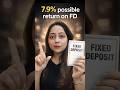 Senior Citizens FD 7.9% Interest 💰 Safe Hai Ya Risk? FD Rules + TDS Explained #fd #finance