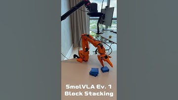 SmolVLA - Evaluation Episode 1  #lerobot  #robotics