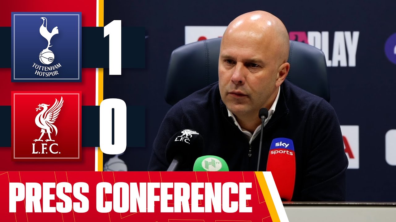 heineken slot machines beer draft Arne Slot Post-Match Press Conference | Tottenham 1-0 Liverpool | EFL Cup