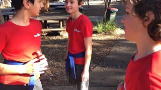 Kids Krav Maga Class clips: Shirt grab prevention screenshot 5