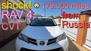 shock! toyota rav4 from Russia. 179.000 miles screenshot 1