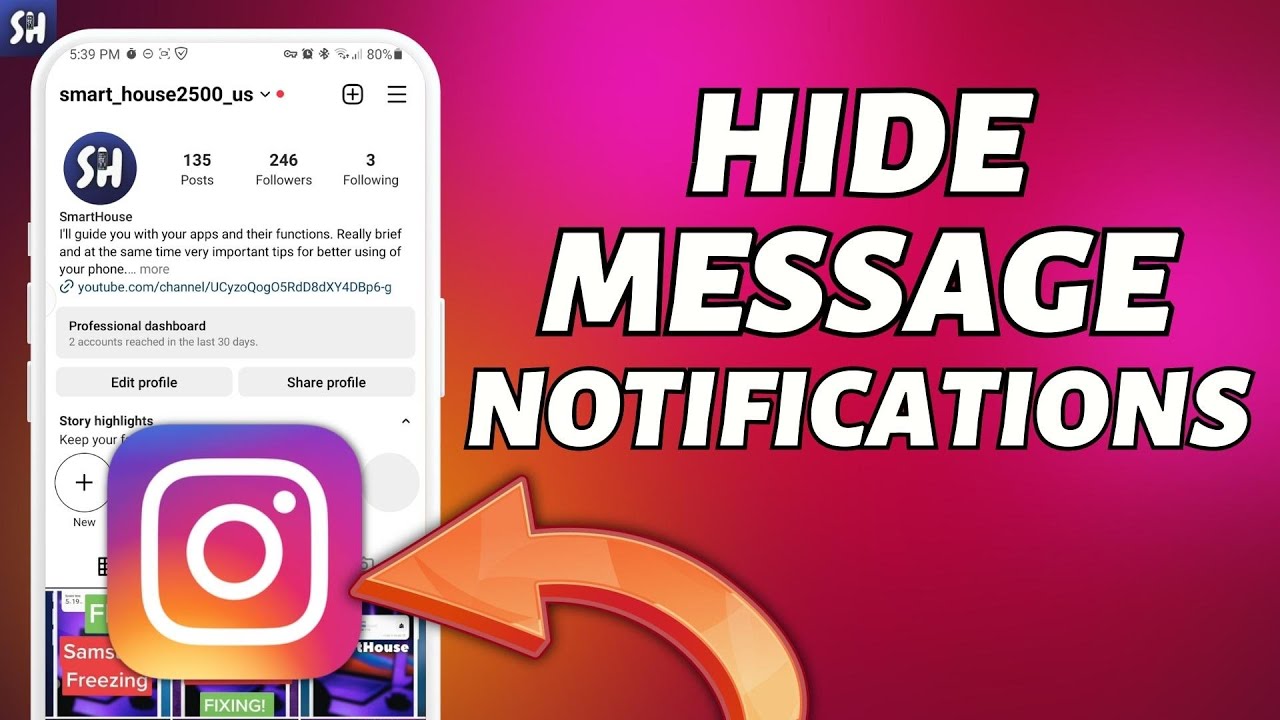 how-to-hide-message-notifications-on-instagram-2023-youtube