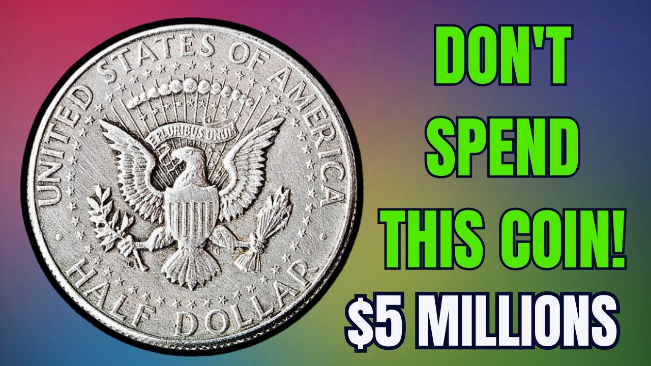 $5 Million Dollar Coins: Top 10 Kennedy Half Dollar Coins to Look For in Circulation!