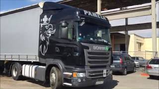 Scania R420 Inside - Unloading